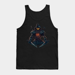 Spooky Scarecrow Tank Top